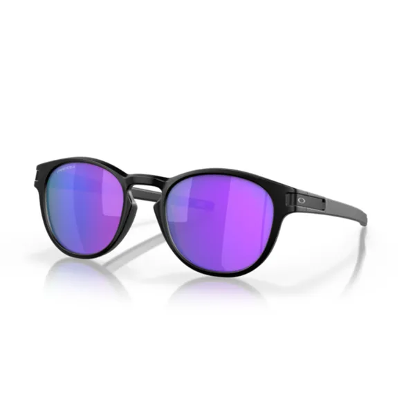 Oakley_Latch_Matte_Black_Prizm_Violet_Lifestyle_Sunglasses