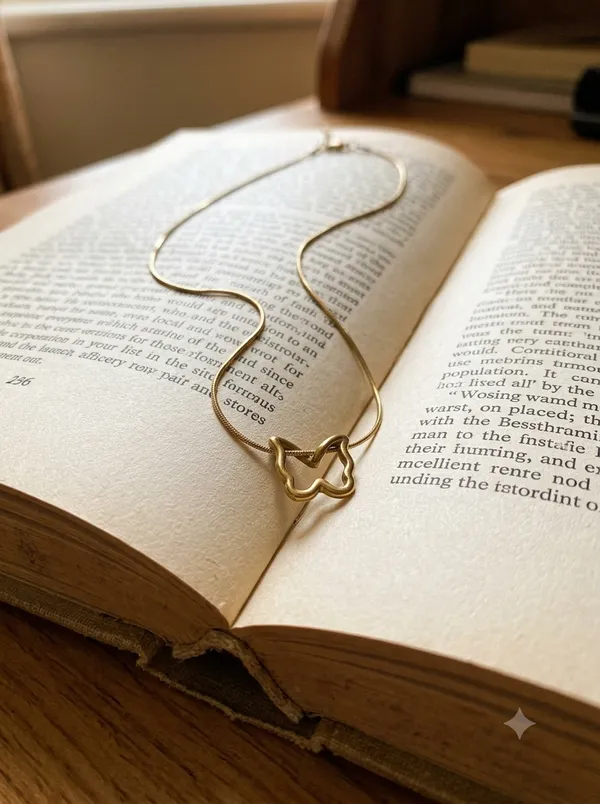 Gold_Stainless_Steel_Butterfly_Pendant_Necklace_For_Women