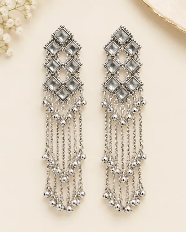 Silver_Alloy_Chandelier_Crystal_Dangle_Earrings_For_Women