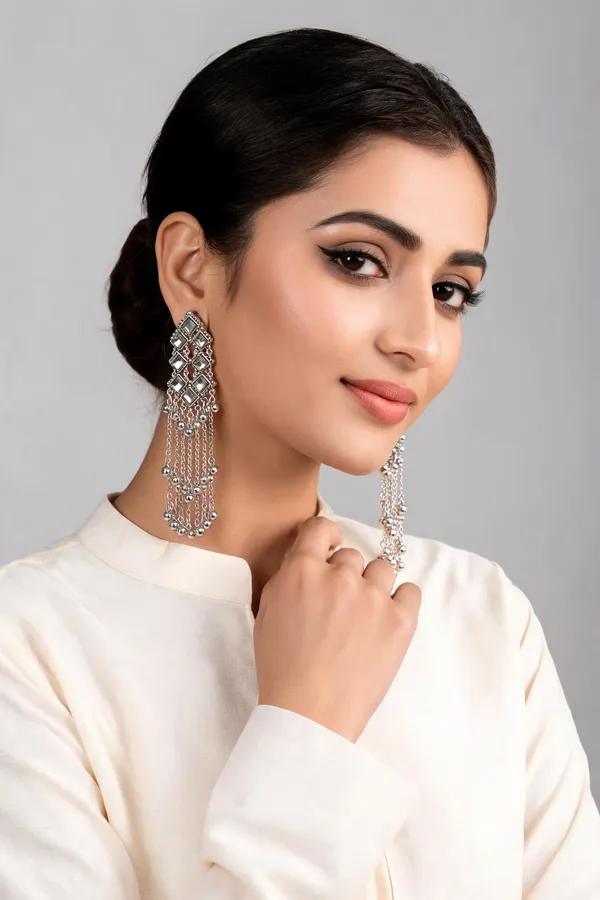 Silver_Alloy_Chandelier_Crystal_Dangle_Earrings_For_Women