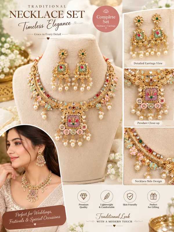 Gold_Alloy_Multicolor_Stone_Traditional_Necklace_And_Earrings_Set_For_Women