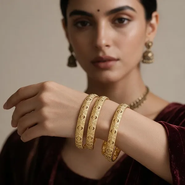 Gold_Alloy_Floral_Engraved_Bangles_For_Women