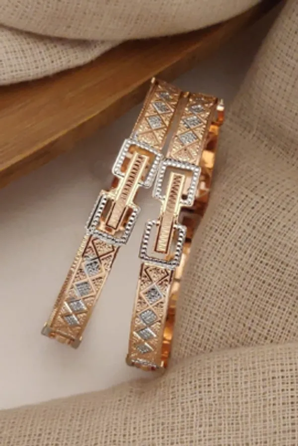 Gold_Alloy_Geometric_Embellished_Bangle_Set_For_Women