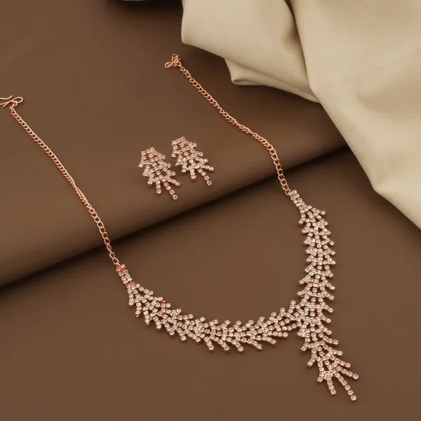 Rose_Gold_Alloy_Crystal_Leaf_Necklace_Set_For_Women