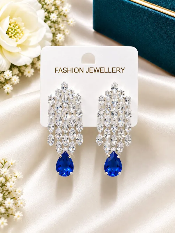 Silver_Blue_Alloy_Crystal_Chandelier_Drop_Earrings_For_Women