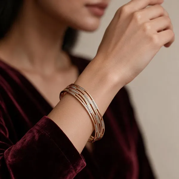 Gold_Alloy_Multi-Band_Cutwork_Cuff_Bangle_Set_For_Women