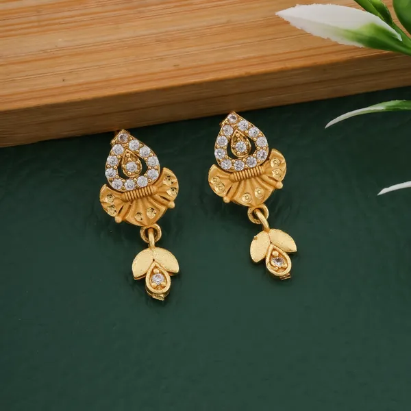 Gold_Alloy_Embellished_Teardrop_Drop_Earrings_For_Women