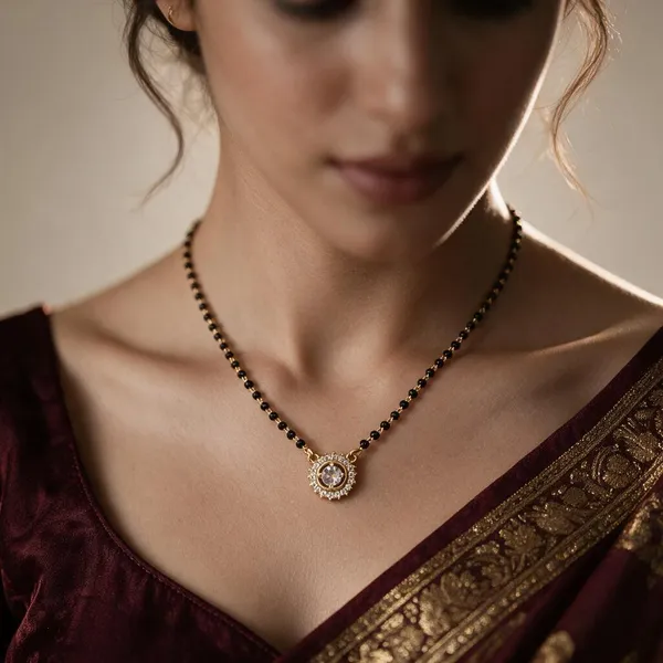 Black_Gold_Alloy_Beaded_Stone_Pendant_Mangalsutra_For_Women
