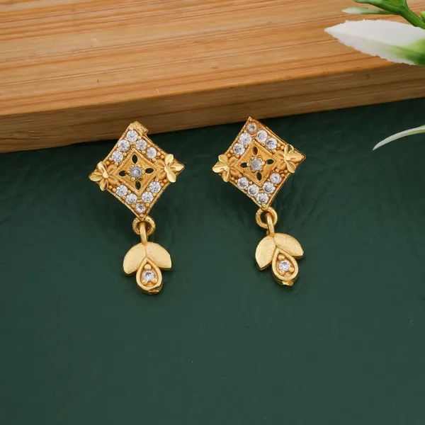 Gold_Alloy_Square_Stone_Drop_Earrings_For_Women