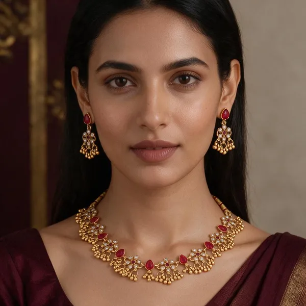 Gold_Alloy_Red_Stone_Traditional_Necklace_Set_For_Women