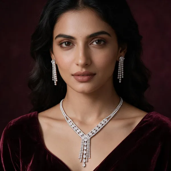 Silver_Alloy_Stone_Y-Drop_Necklace_Set_For_Women