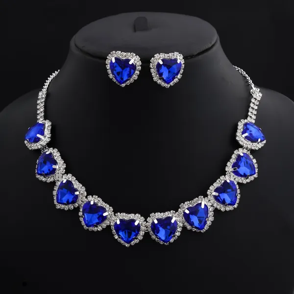 Blue_Silver_Alloy_Heart_Stone_Necklace_Set_For_Women