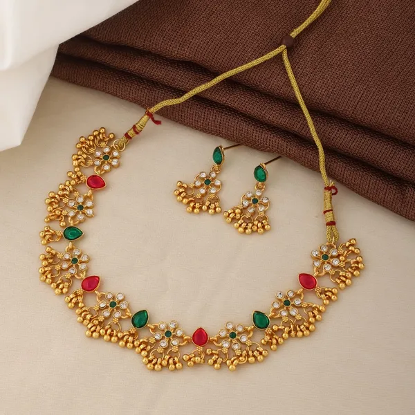 Gold_Alloy_Red_Green_Stone_Traditional_Necklace_Set_For_Women