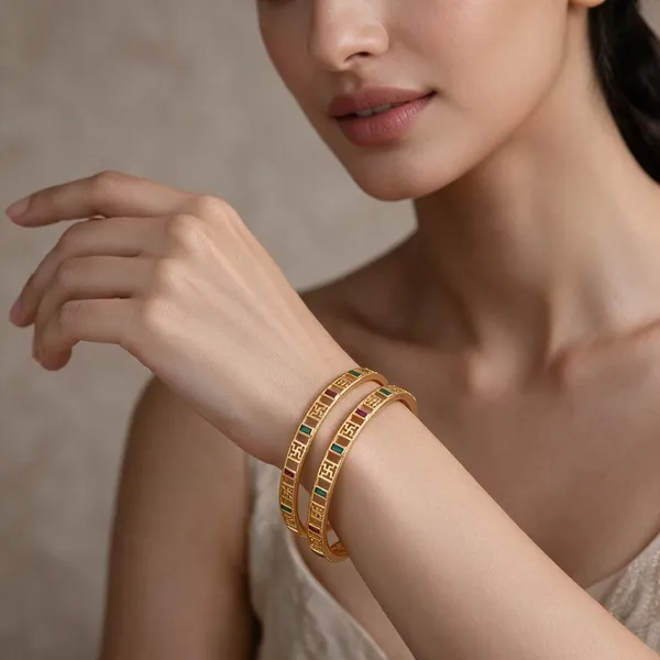 Gold_Alloy_Multicolor_Rectangular_Accent_Bangle_Set_For_Women