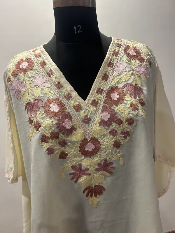 Cream_Embroidered_Relaxed_Fit_Kaftan_for_Women