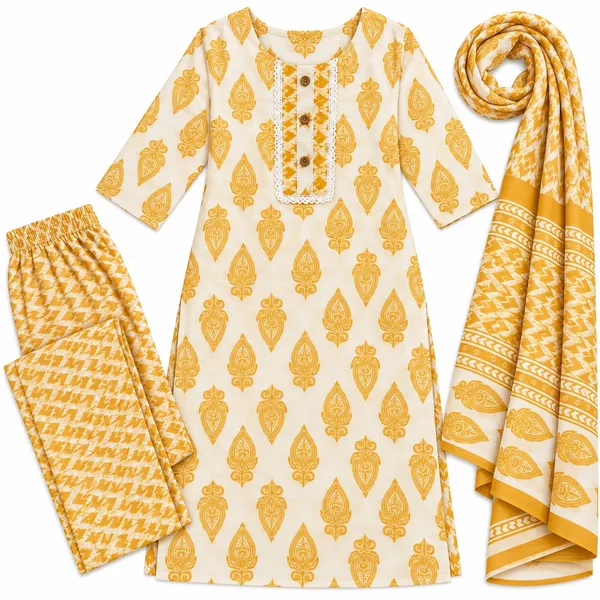 White_Printed_Straight_Kurta_Set_With_Dupatta_For_Women