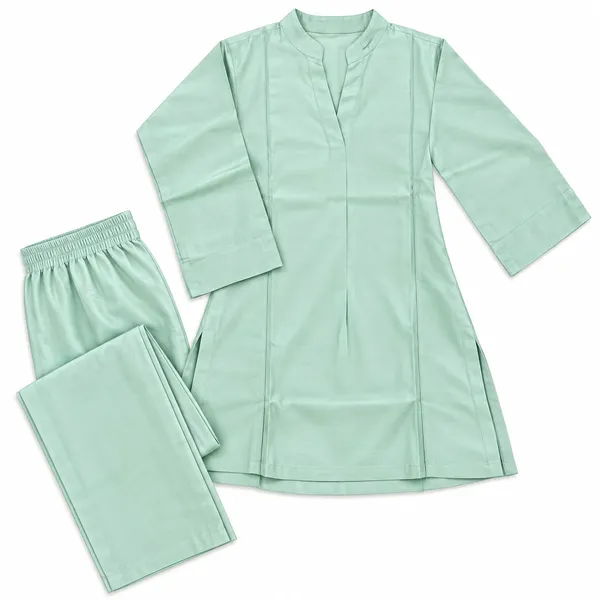 Mint_Green_Roman_Silk_Straight_Kurta_Co_Ord_Set_For_Women