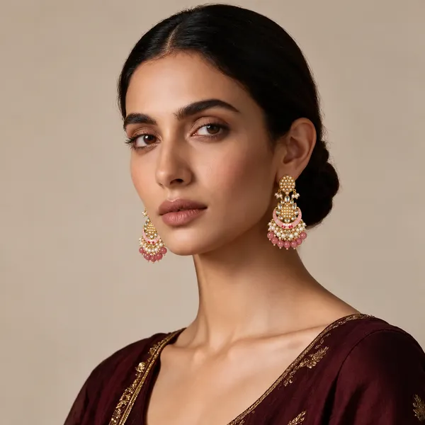 Gold_Tone_Pink_Pearl_Chandbali_Earrings_For_Women