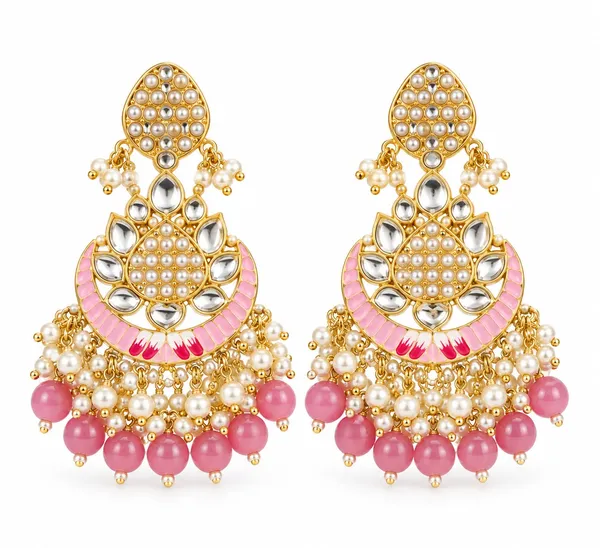 Gold_Tone_Pink_Pearl_Chandbali_Earrings_For_Women