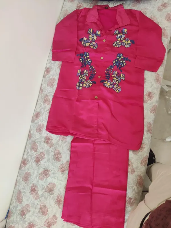 Pink_Floral_Embroidered_Flared_Co_Ord_Set_For_Women