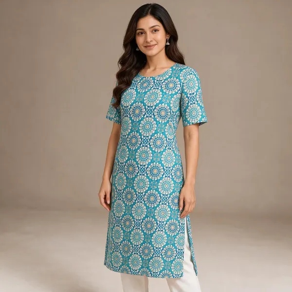 Blue_Printed_Straight_Kurta_For_Women