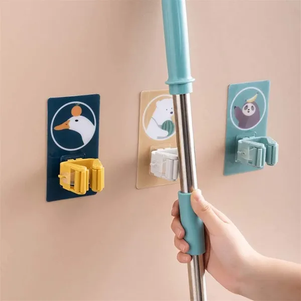 Multicolor_Plastic_Broom_&_Mop_Holder_For_Organising_Brooms_And_Mops_Pack_Of_2