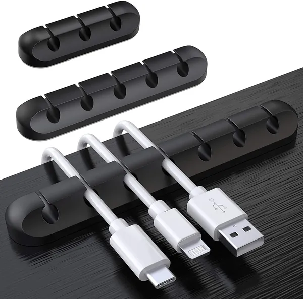 Daddyclean_Cable_Holder_Clips_5_Slots_Pack_Of_2_Default_Title