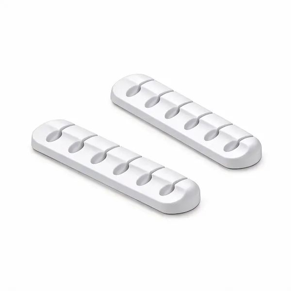 White_Plastic_Cable_Holder_Clips_For_Cable_And_Wire_Organisation_Pack_Of_4