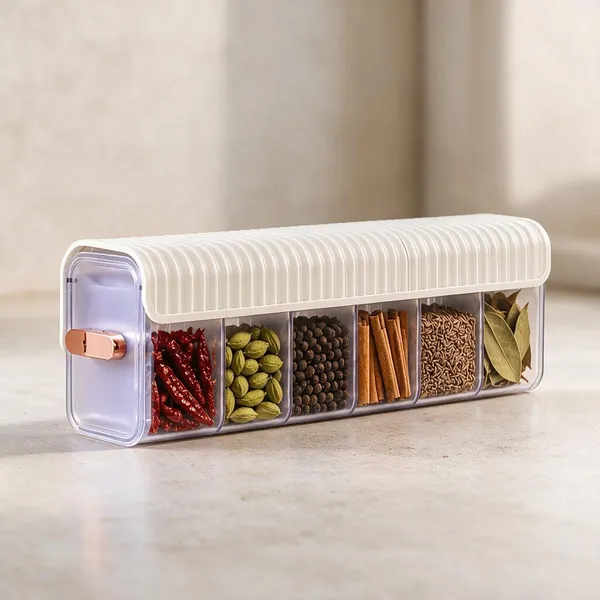 White_Plastic_Wall-Mounted_Organizer_Box_For_Organising_Cables,_Socks_And_Spices