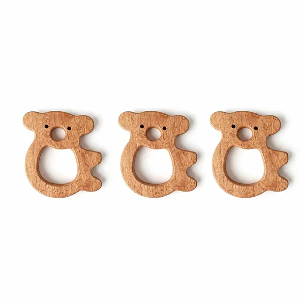 Brown_Neem_Wood_Teether_For_Infants_Pack_Of_3