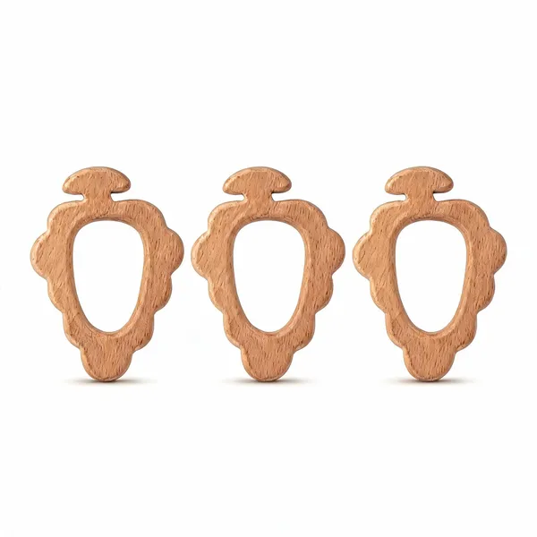 Brown_Neem_Wood_Teether_For_Infants_Pack_Of_3
