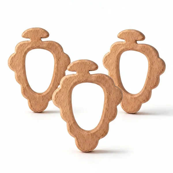 Brown_Neem_Wood_Teether_For_Infants_Pack_Of_3