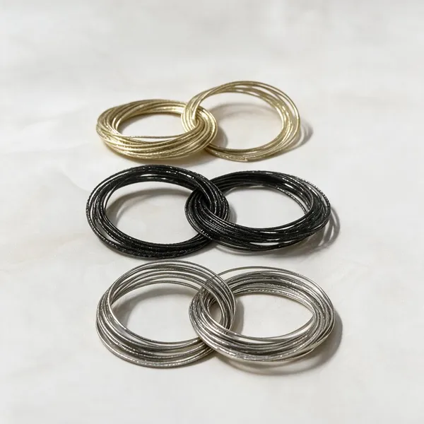 Multicolour_Metal_Slim_Textured_Bangle_Set_For_Women_Pack_Of_3