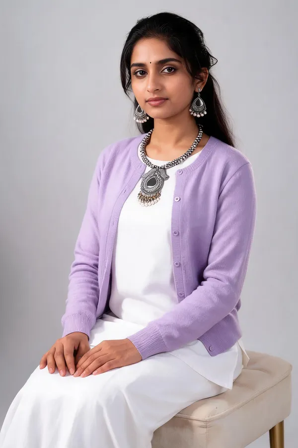 Silver_Alloy_Oxidised_Teardrop_Necklace_Set_For_Women