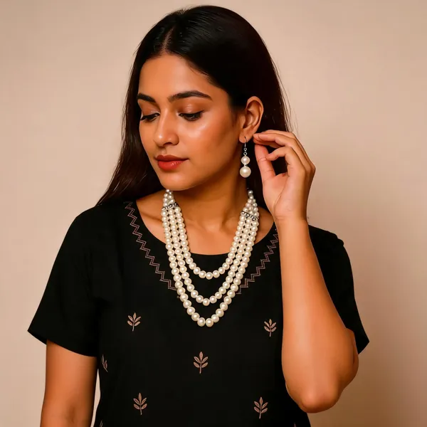 White_Faux_Pearl_Layered_Necklace_Set_For_Women_Pack_Of_2
