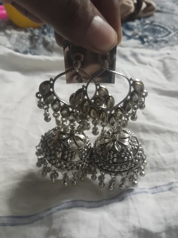 Oxidized_Silver_Jhumka_Earrings_for_Women
