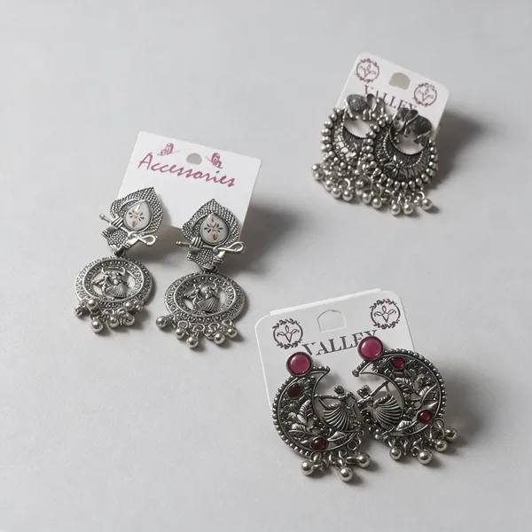 Silver_Oxidised_German_Silver_Chandbali_Earrings_For_Women__Pack_Of_3