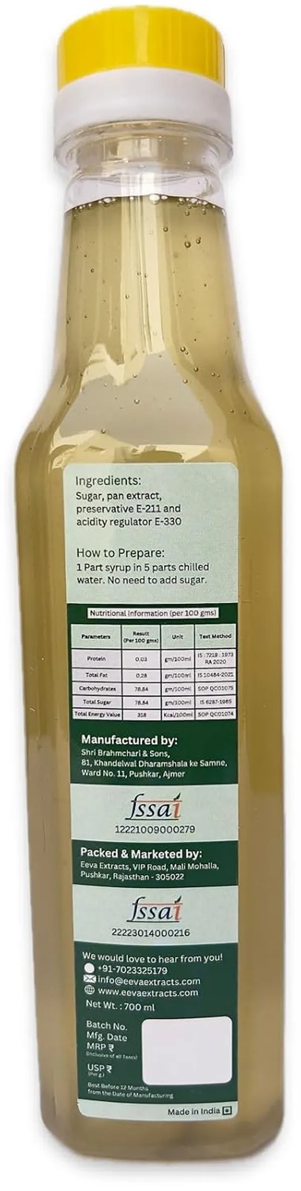Eeva_Extracts_Pan_Betel_Extracts_Sharbat_I_No_Added_Water_Content_Imixer_For_Mocktails_Cocktails_Drinks_Juices_Beverages_Transparent_I_No_Artificial_Colors_And_Flavors_I_Authentic_Taste_I_2_Piece_Ctc_Neck_Cap_I_Non_Alcoholic_Mix_750ml_Bottle