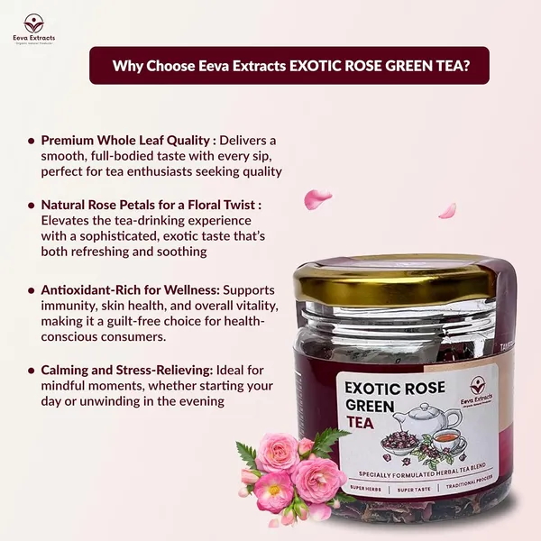 Eeva_Extracts_100_Natural_Premium_Exotic_Rose_Green_Tea_Organic_Tulsi_Rose_Loose_Leaf_Tea_Basil_Peppermint_Rose_Green_Tea_For_Glowing_Skin_25_Gm