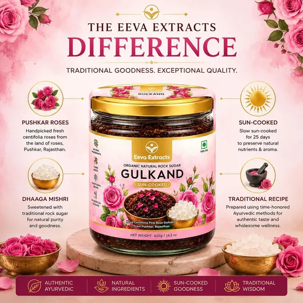 Eeva_Extracts_Handmade_Gulkand_Sun_Cooked_30_Days_With_Pushkar_Pink_Rose_Dhaaga_Mishri_No_Refined_Sugar_Natural_Digestive_Coolant_Rich_In_Antioxidants_400g_Glass_Jar