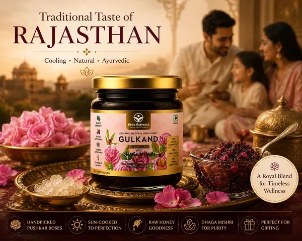 Eeva_Extracts_Sun_Cooked_Rose_Gulkand_250g_No_Refined_Sugar_Sweetened_With_Dhaga_Mishri_Organic_Honey_Certified_Organic_Ayurvedic_Coolant_Supports_Gut_Health_Digestion