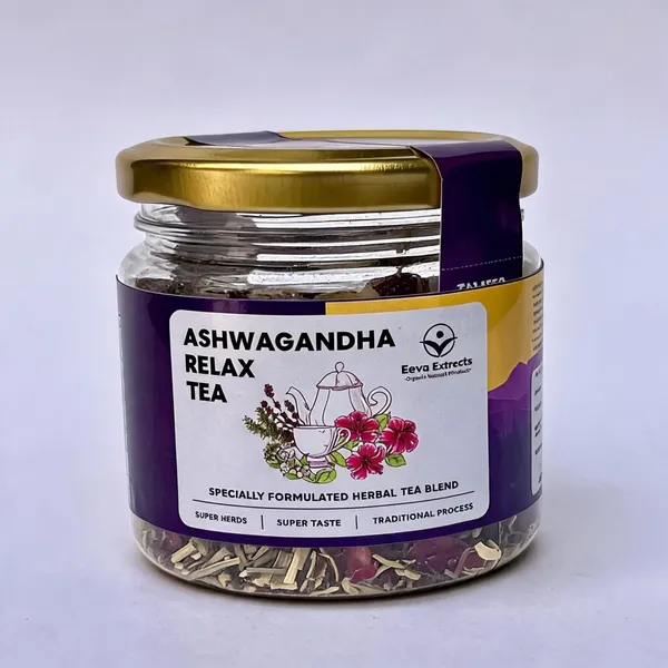 Eeva_Extracts_Ashwagandha_Tea_Organic_Herbal_Immunity_Booster_Low_Caffeine_Free_From_Artificial_Flavour_Mixed_With_Blend_Of_Stevia_Turmeric_Cardamom_Granules_For_Stress_Strength_25_Gm