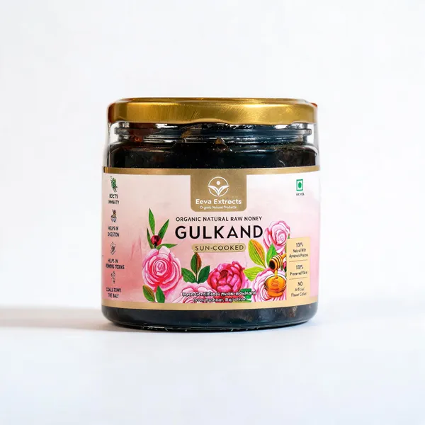 Organic_Natural_Honey_Gulkand_300Gm
