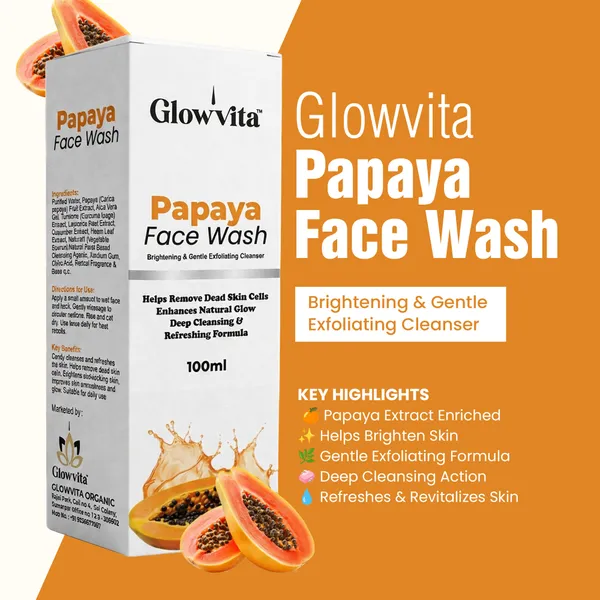 Glowvita_Papaya_Face_Wash