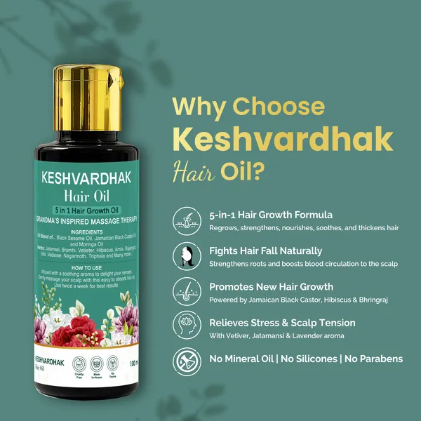 Keshvardhak_5-In-1_Ayurvedic_Hair_Oil