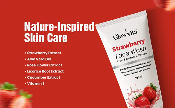 Glowvita_Strawberry_Face_Wash