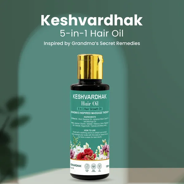 Keshvardhak_5-In-1_Ayurvedic_Hair_Oil