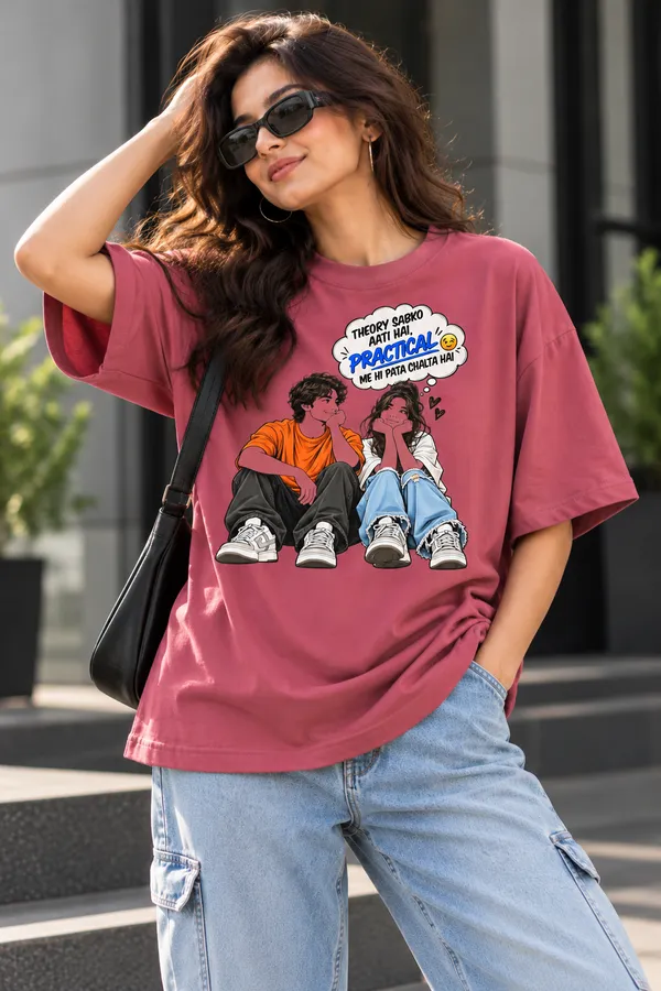 Lo_Do_Practical_Mein_Hi_Pata_Chalta_Hai_Graphic_Printed_Oversized_T_Shirt_For_Women_Dusty_Rose_Pink_Dusty_Rose_Pink