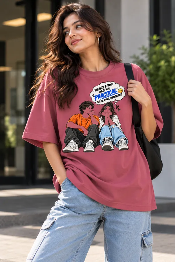 Lo_Do_Practical_Mein_Hi_Pata_Chalta_Hai_Graphic_Printed_Oversized_T_Shirt_For_Women_Dusty_Rose_Pink_Dusty_Rose_Pink