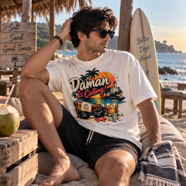 Daman_Is_Calling_Graphic_T-Shirt_For_Men_Lo_Do_White
